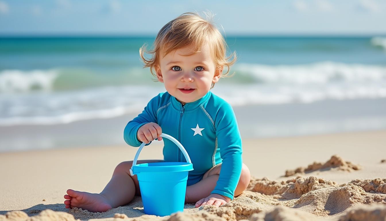 découvrez comment choisir et utiliser une combinaison anti-uv pour protéger efficacement la peau fragile de votre bébé des rayons du soleil.