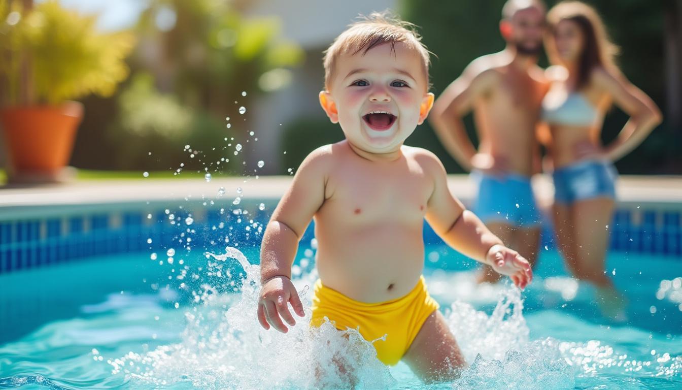 découvrez comment choisir la meilleure couche-maillot bébé pour la piscine afin d'assurer confort et protection optimale à votre enfant lors de ses baignades.