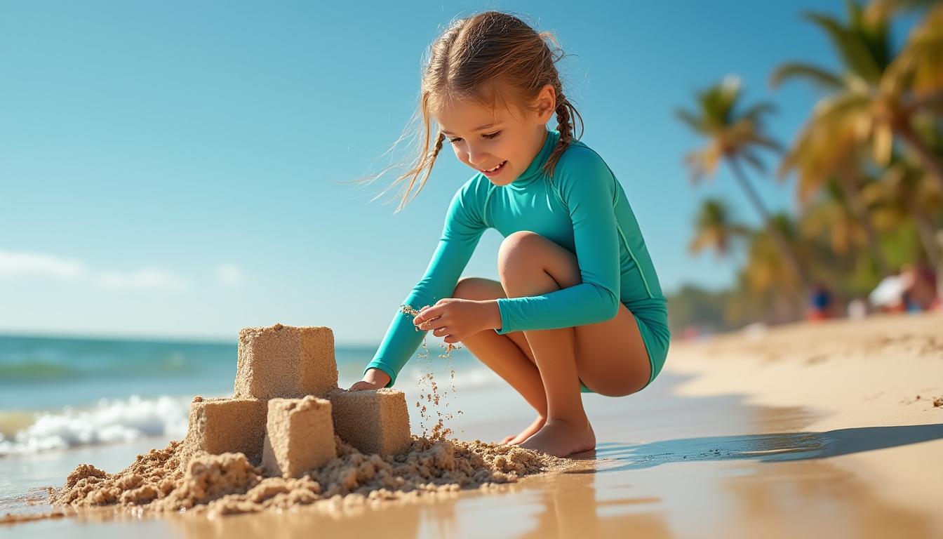 découvrez notre guide complet pour bien choisir un maillot anti-uv fille à manches courtes, alliant protection solaire optimale et confort pour les petites aventurières.