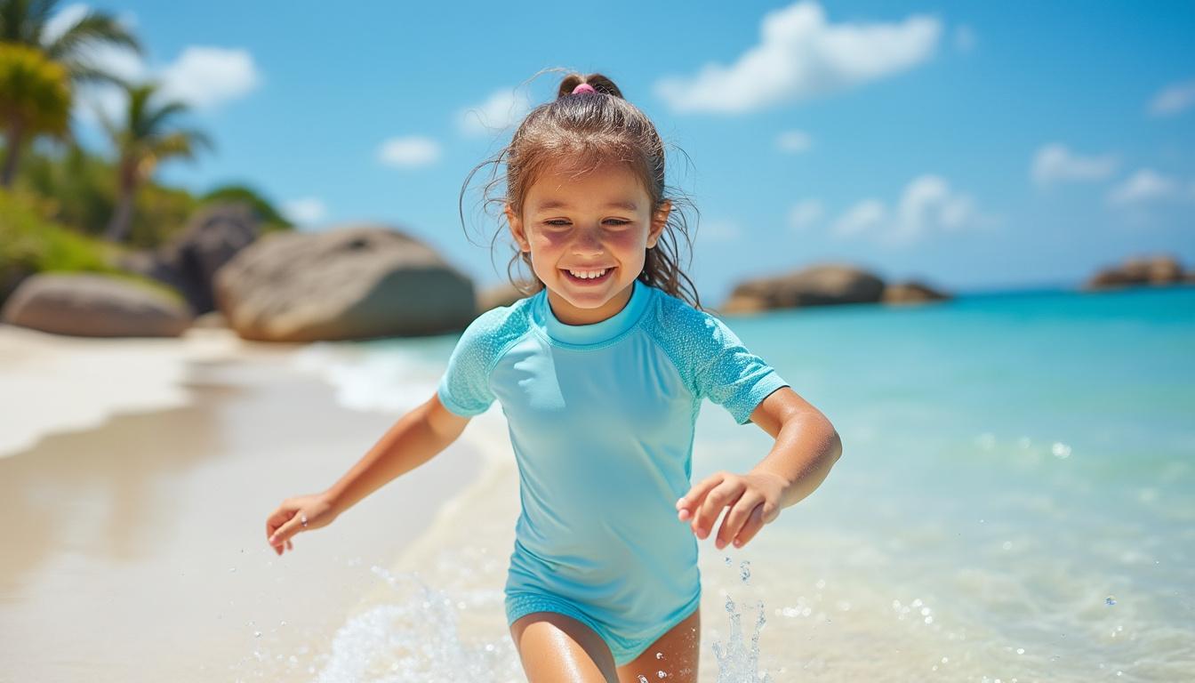 découvrez notre guide complet pour choisir le maillot anti-uv à manches courtes idéal pour fille, alliant protection solaire optimale et confort estival.